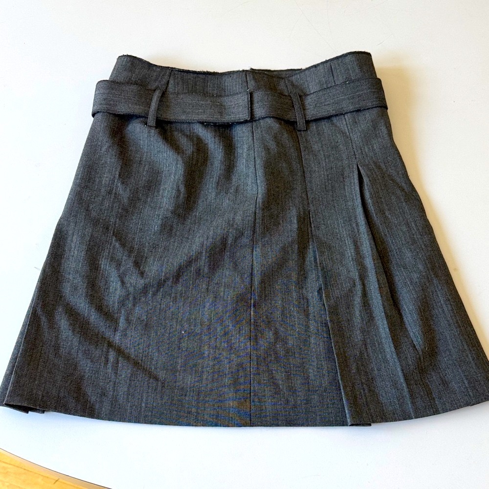 Chic Charcoal A-Line Women's Skirt